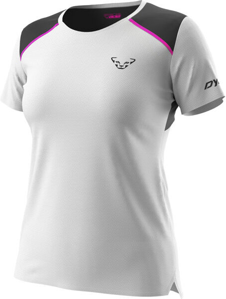 Dynafit Sky W - T-shirt trail running - donna White/Black/Pink XS