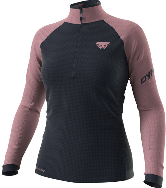 Dynafit Speed Polartec® 1/2 Zip - felpa in pile - donna Dark Blue/Light Pink M