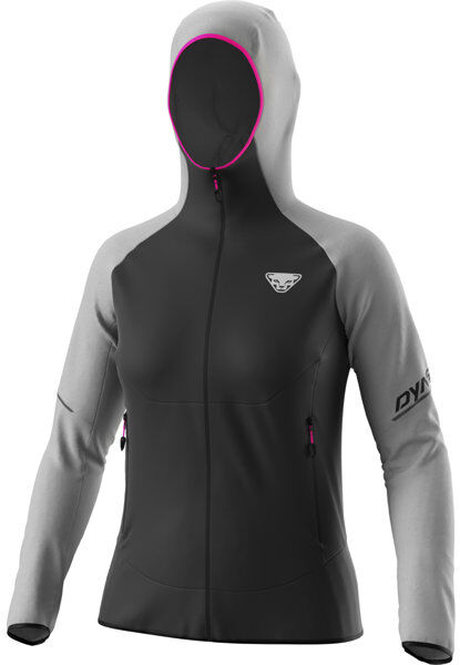 Dynafit Transalper Dst W - giacca trekking - donna Black/Light Grey/Pink XL
