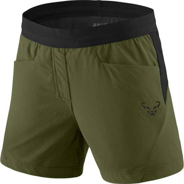 Dynafit Transalper Hybrid - pantaloni corti trekking - donna Dark Green/Black I44 D38