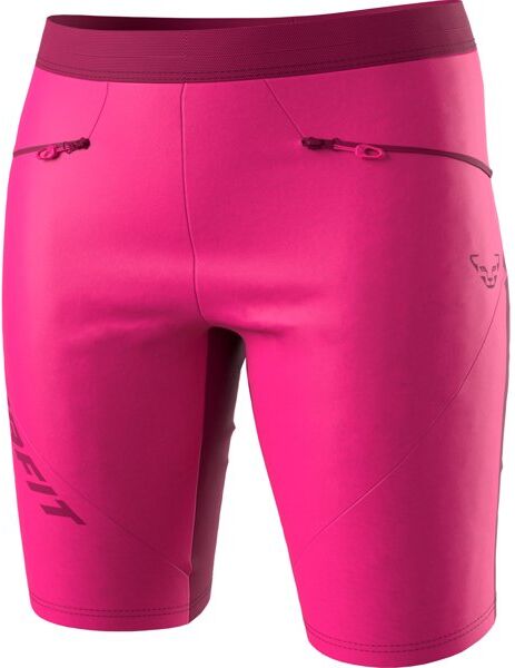 Dynafit Traverse Dst W- pantaloni corti alpinismo - donna Pink/Purple XL