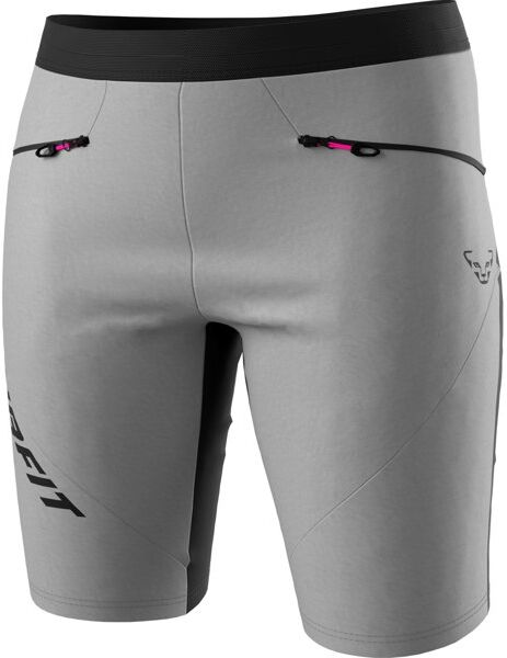 Dynafit Traverse Dst W- pantaloni corti alpinismo - donna Dark Grey/Black/Pink S