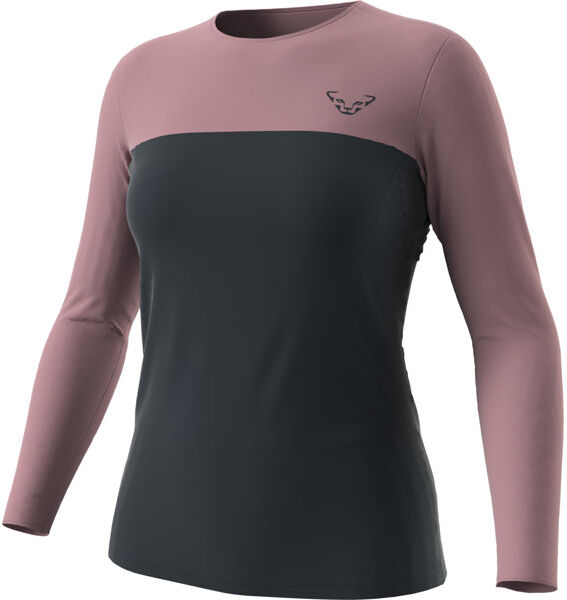 Dynafit Traverse S-Tech - maglia maniche lunghe - donna Dark Blue/Light Pink XS/S