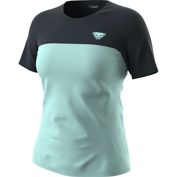 Dynafit Traverse S-Tech S/S W - T-shirt alpinismo - donna Light Blue/Dark Blue M/L