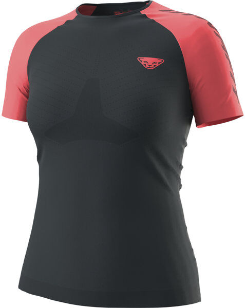 Dynafit Ultra 3 S-Tech S/S W- maglia trail running - donna Dark Blue/Light Red XS/S