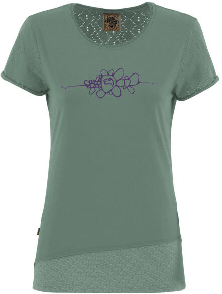 E9 Bonny 2.3 - T-shirt - donna Green/Violet XS