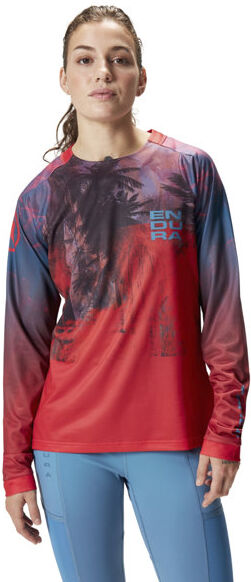 Endura W's Tropical L/S LTD - maglia MTB - donna Red L