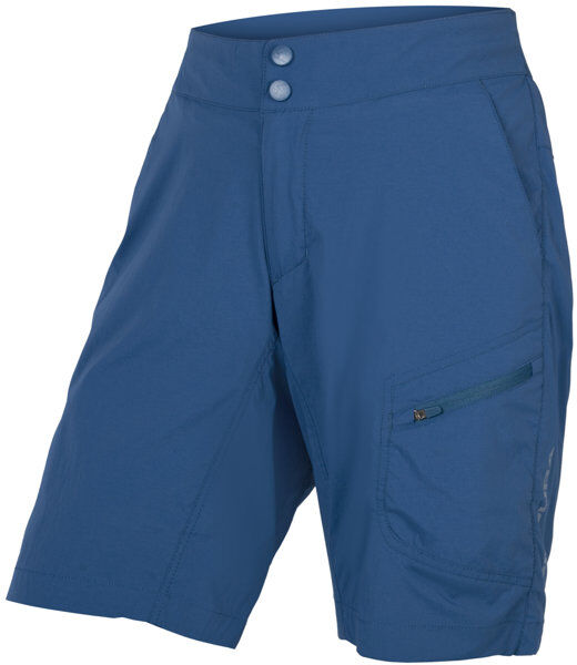 Endura W's Hummvee Lite Short with Liner - pantaloncino mtb - donna Dark Blue XS