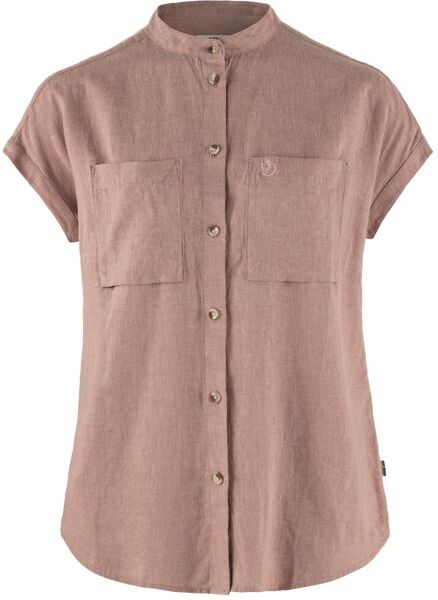 Fjällräven Ovik Hemp SS W - camicia a maniche corte - donna Pink M