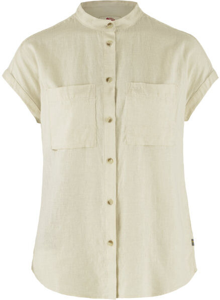 Fjällräven Ovik Hemp SS W - camicia a maniche corte - donna Beige M