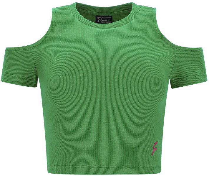 Freddy Manica Corta W - T-shirt - donna Green M