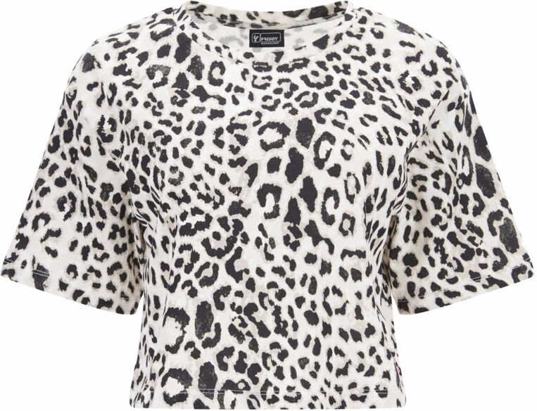 Freddy Manica corta W - T-shirt - donna White/Black S