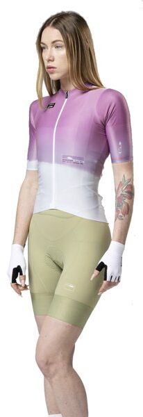 Gobik Attitude 2.0 - maglia ciclismo - donna Pink/White XL