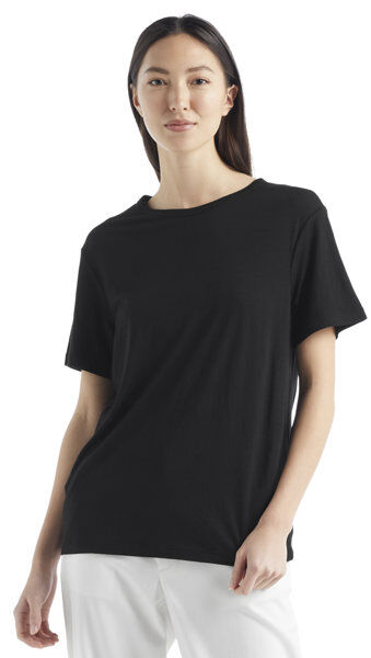 Icebreaker Merino Granary SS - T-shirt - donna Black XL