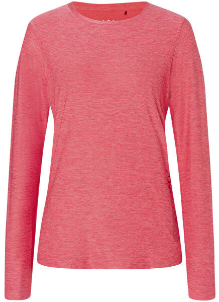 Kaikkialla Kajaani L/S W – maglia manica lunga - donna Dark Pink 2XL