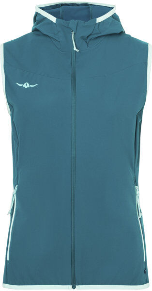 Kaikkialla Mahlu Vest W – gilet softshell - donna Light Blue M