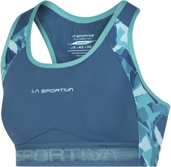 La Sportiva Hover W - reggiseno sportivo alto sostegno - donna Blue L