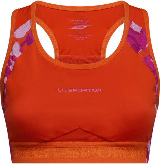 La Sportiva Hover W - reggiseno sportivo alto sostegno - donna Red/Violet L