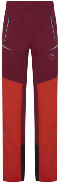 La Sportiva Ikarus Pant - pantaloni scialpinismo - donna Red/Orange L