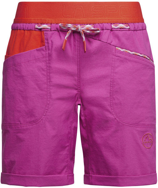 La Sportiva Mantra W - pantaloni corti arrampicata - donna Pink/Orange L