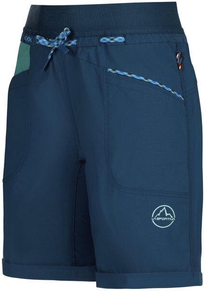 La Sportiva Mantra W - pantaloni corti arrampicata - donna Blue/Light Blue XS