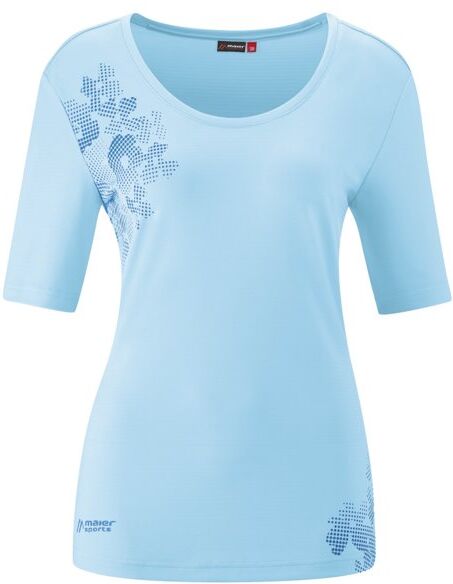 Maier Sports Irmi - T-shirt - donna Light Blue/Blue 50