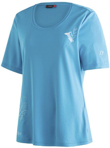 Maier Sports Irmi - T-shirt - donna Light Blue/White 50