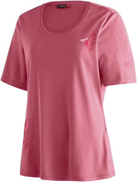 Maier Sports Irmi - T-shirt - donna Pink/Dark Pink/White 48