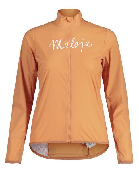 maloja AdlefarnM - giacca ciclismo - donna Orange L