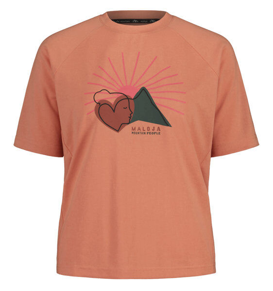 maloja DambelM. W – T-shirt - donna Orange L