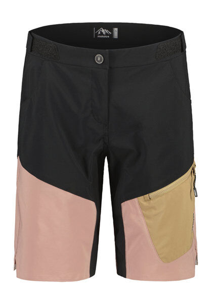 maloja RoschiaM - pantaloncino ciclismo - donna Black/Pink XL