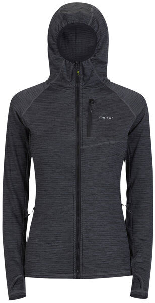 Meru Gympie Hoodie - felpa in pile - donna Black M