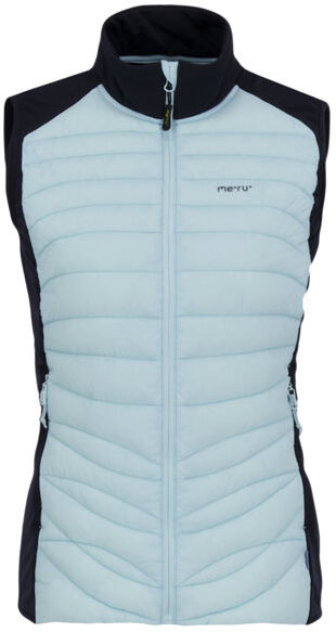 Meru Kasilof Hybrid Vest W - gilet ibrido - donna Light Blue/Black S