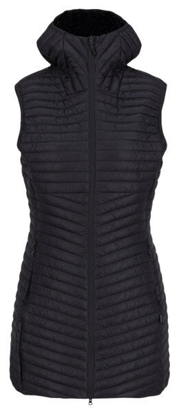 Meru Kipnuk Hoodie Padded Vest W - gilet trekking - donna Black 2XL