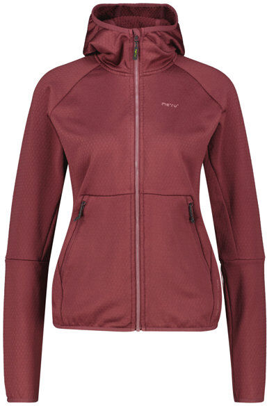 Meru Motala W - felpa in pile - donna Dark Red I50 D44