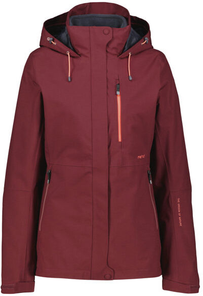 Meru Uppsala 3 in 1 W - giacca trekking - donna Dark Red I46 D40