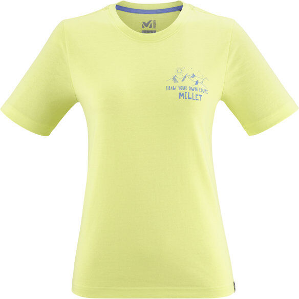 Millet Cimai Print Ts SS W - T-shirt - donna Light Yellow S