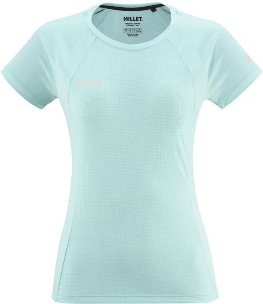 Millet Fusion Ts Ss W - T-shirt - donna Light Blue M