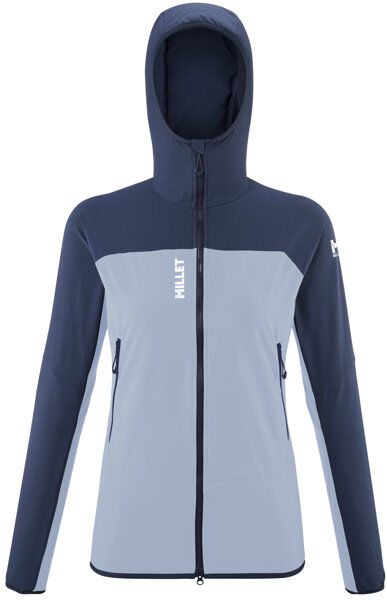 Millet Fusion XCS Hoodie W - giacca softshell - donna Dark Blue/Light Blue M