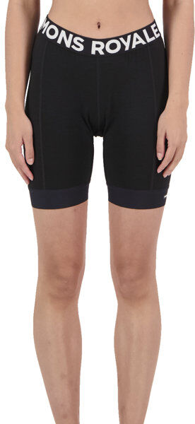 Mons Royale Epic Merino Bike SL - pantaloncini bici - donna Black L