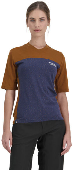 Mons Royale Redwood Enduro VT - maglia MTB - donna Blue/Brown XS