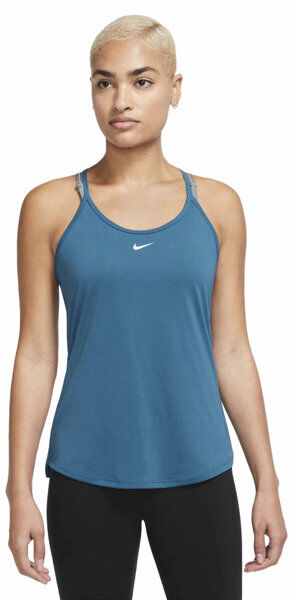 Nike Dri-FIT One Elastika W - top - donna Blue M