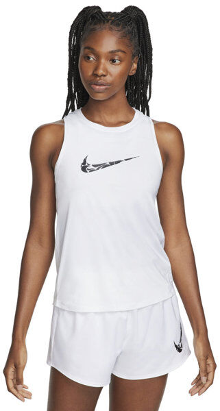 Nike Dri-FIT One Swoosh - top running - donna White S