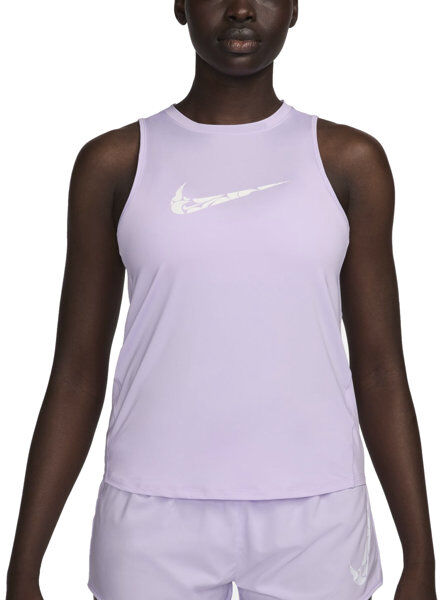 Nike Dri-FIT One Swoosh - top running - donna Violet XS