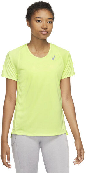 Nike Dri-FIT Race W - maglia running - donna Light Green XL