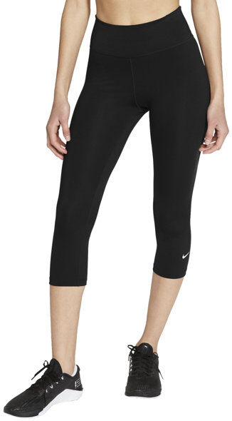 Nike One W Capri Tights 2.0 - pantaloni fitness - donna Black XS