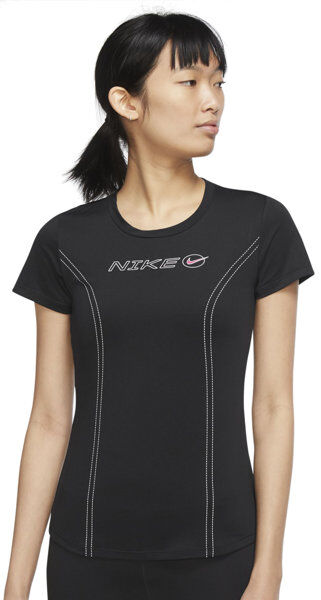 Nike OneLuxe Dri-FIT IC W - t-shirt - donna Black XS