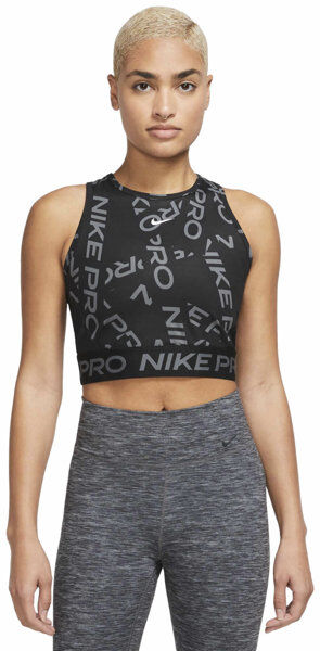 Nike Pro Dri-FIT Crop W - top - donna Black M