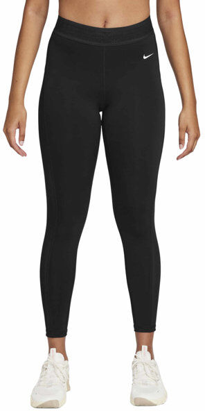 Nike Pro Mid Rise 7/8 Mesh W - pantaloni fitness - donna Black M