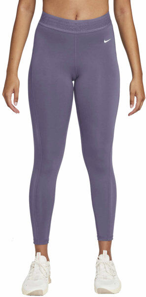 Nike Pro Mid Rise 7/8 Mesh W - pantaloni fitness - donna Purple L